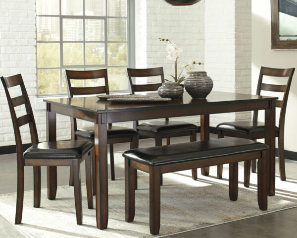 Coviar - Brown - Dining Room Table Set (Set of 6) - Image 4