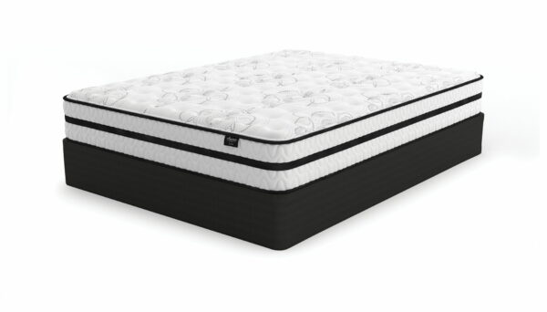 Chime 10 Inch Hybrid - White - 2 Pc. - Queen Mattress And Pillow - Image 14