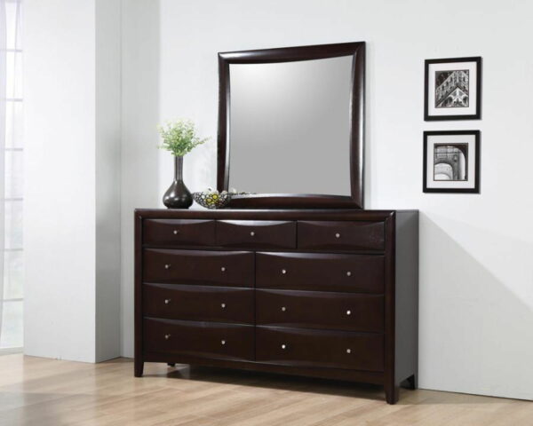 Phoenix - 9-Drawer Dresser - Deep Cappuccino - Image 8