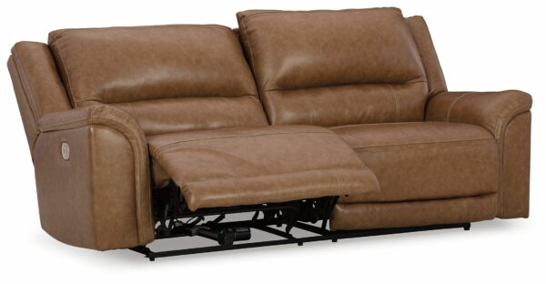 Trasimeno - Caramel - 2 Seat Pwr Rec Sofa Adj Headrest - Image 9