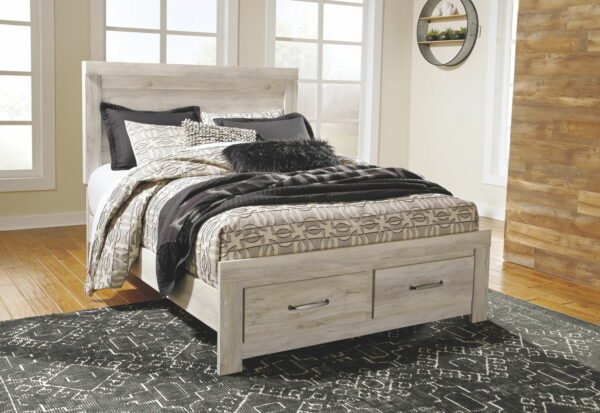 Bellaby - Dresser, Mirror, Platform Bed With Storage Drawers Set - Image 8