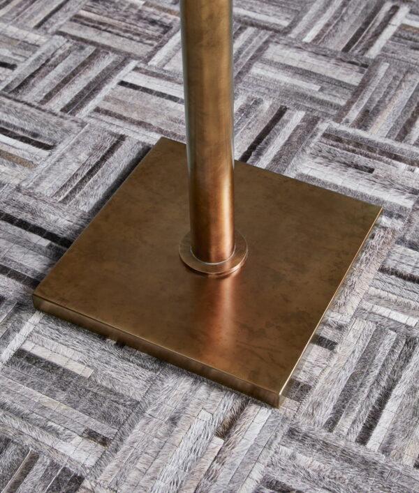 Jenton - Antique Brass Finish - Metal Floor Lamp - Image 3