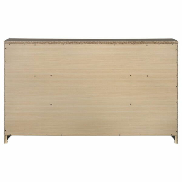 Baker - 6-Drawer Dresser - Brown And Light Taupe - Image 9