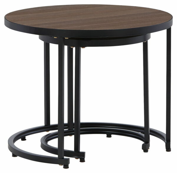 Ayla - Brown / Black - Nesting End Tables (Set of 2) - Image 5