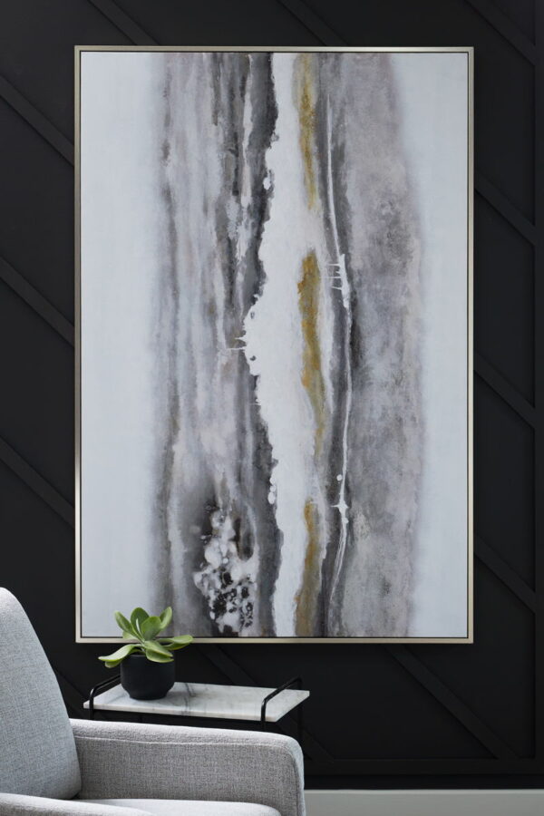 Acebell - Gray / White - Wall Art - Image 4