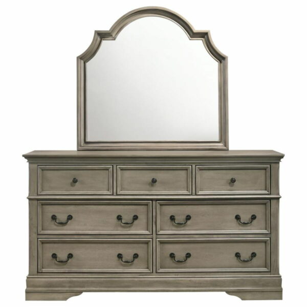 Manchester - 7-drawer Dresser With Mirror - Wheat - Image 13