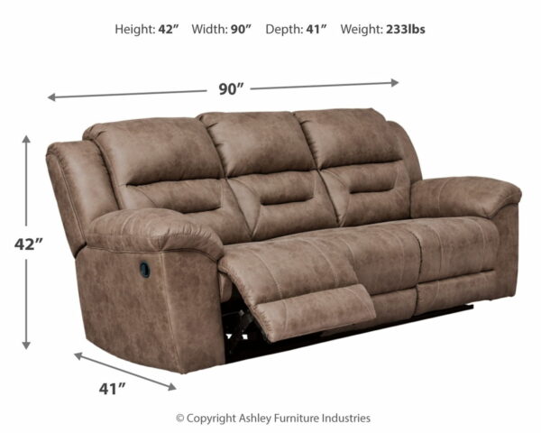 Stoneland - Reclining Sofa - Image 2