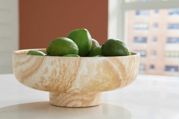 Cammen - Tan / White - Bowl - Image 5