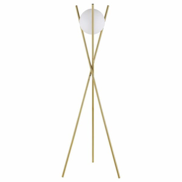Yamileth - Tripod Floor Lamp - Gold - Image 6