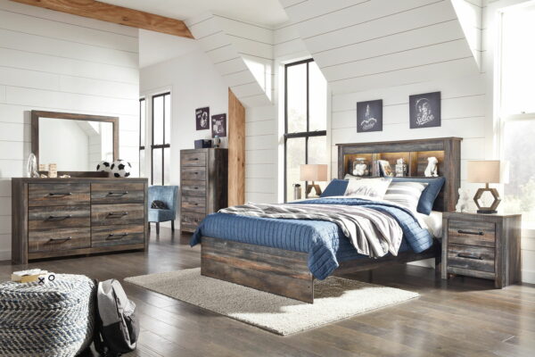 Drystan - Panel Bookcase Bed - Image 15