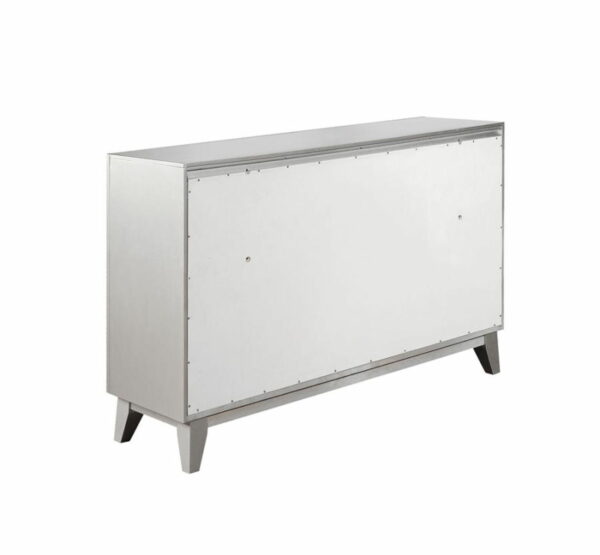 Leighton - 7-Drawer Dresser - Metallic Mercury - Image 5