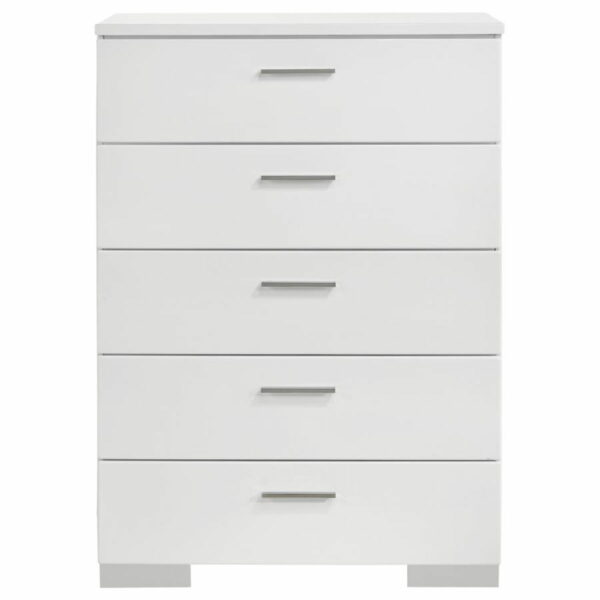 Jeremaine - Upholstered Platform Bedroom Set With LED - Image 77