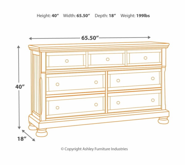 Flynnter - Panel Bedroom Set - Image 6
