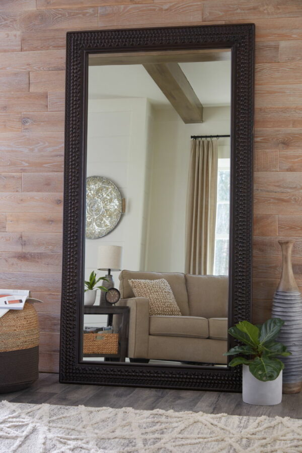 Balintmore - Dark Brown - Floor Mirror - Image 3