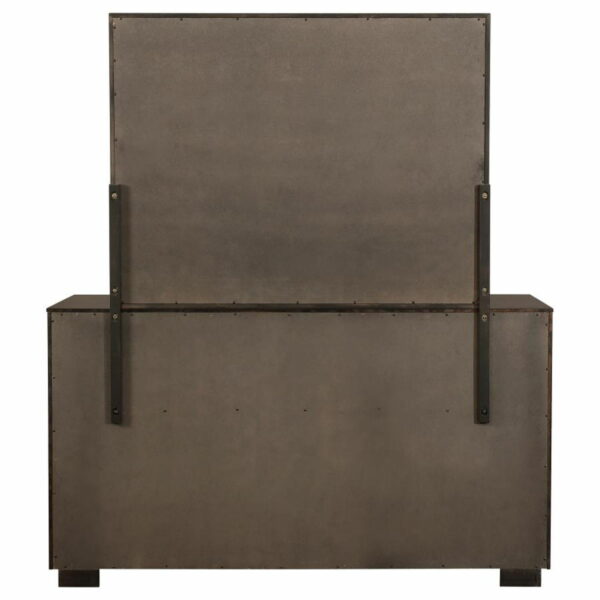 Durango - 8-Drawer Dresser With Mirror - Smoked Peppercorn - Image 14