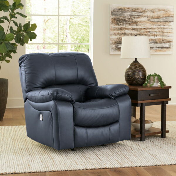 Leesworth - Ocean - 3 Pc. - Power Reclining Sofa, Power Reclining Loveseat, Power Rocker Recliner - Image 14
