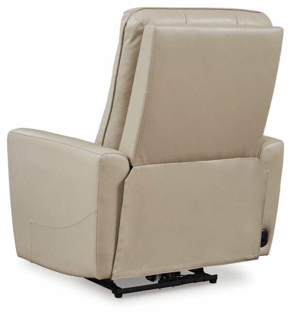 Pisgham - Sand - Power Recliner With Adj Headrest - Image 3