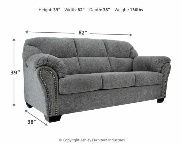 Allmaxx - Pewter - Sofa - Image 3