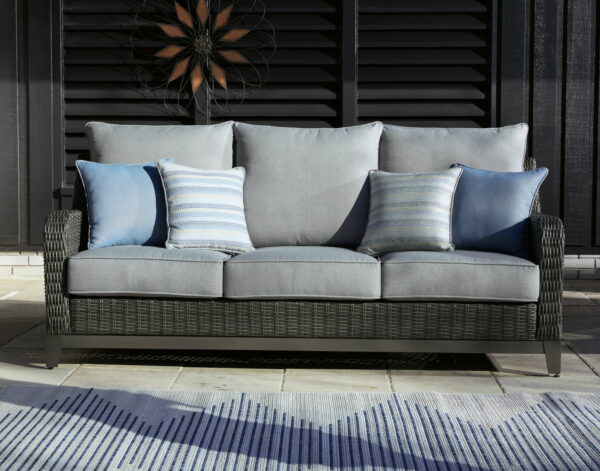 Elite Park - Gray - Sofa With Cushion - Image 5