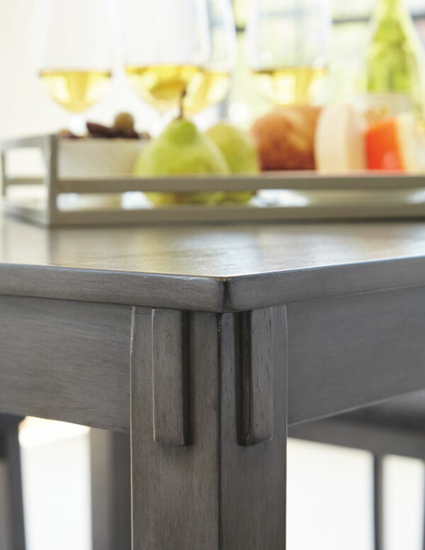 Bridson - Gray - Square Counter TBL Set (Set of 5) - Image 8