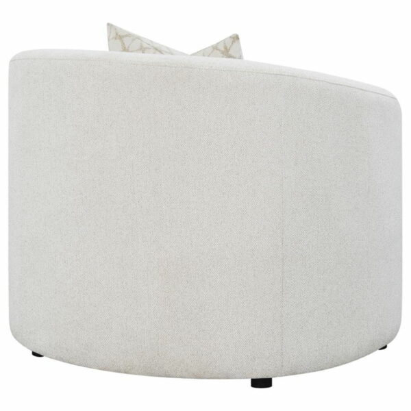 Rainn - Upholstered Tight Back Chair - Latte - Image 6