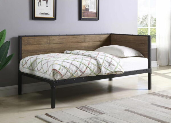 Getler - Daybed - Weathered Chestnut And Black - Image 6