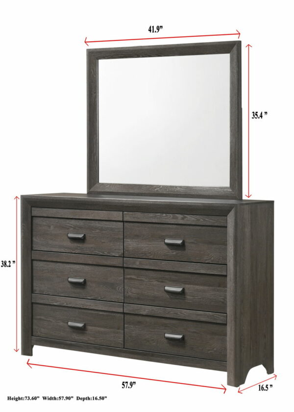 Adelaide - Dresser, Mirror - Image 3