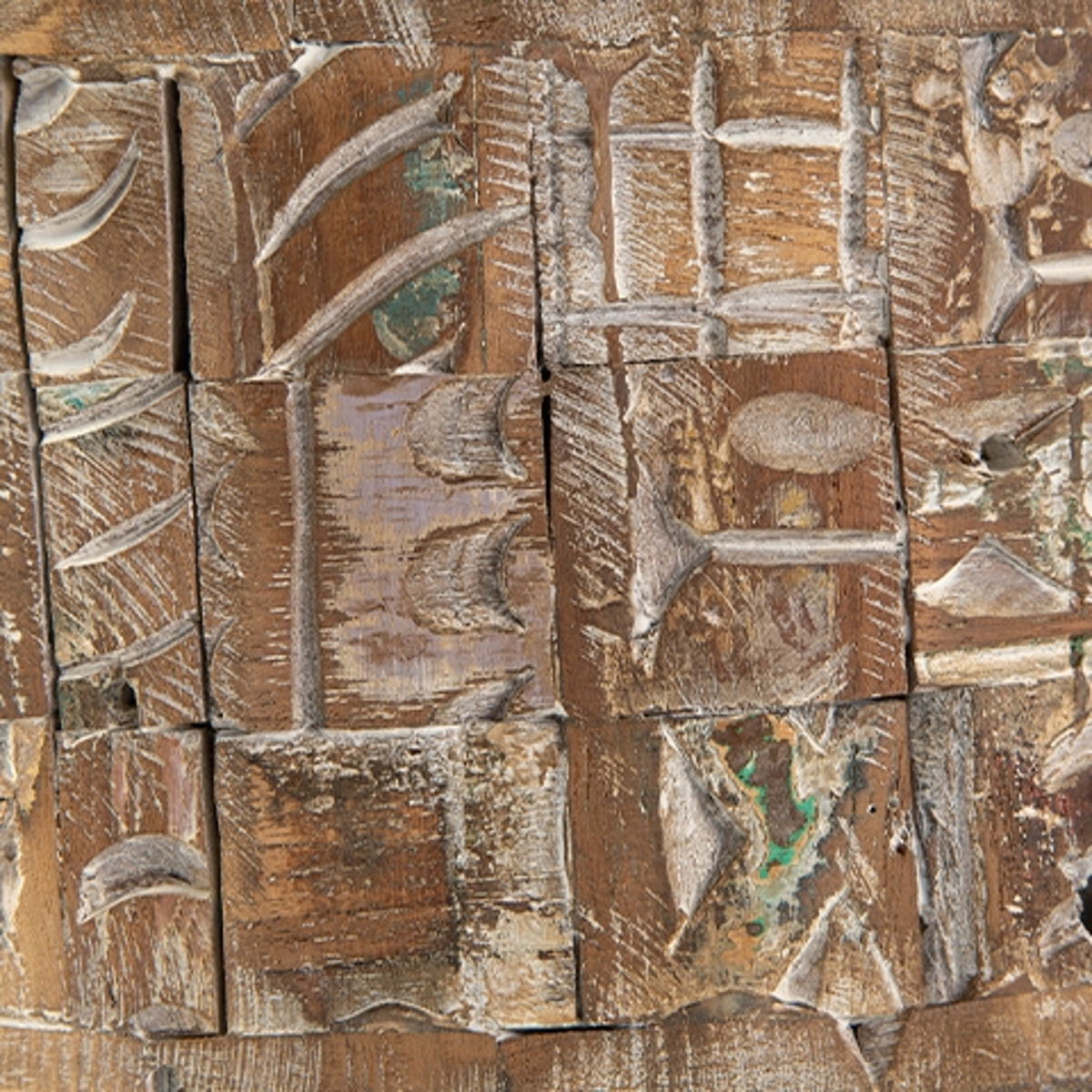 Meltland - Natural / Black - Vase - Square - Image 5