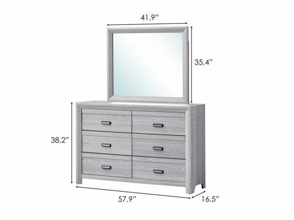 Adelaide - Dresser, Mirror - Image 4