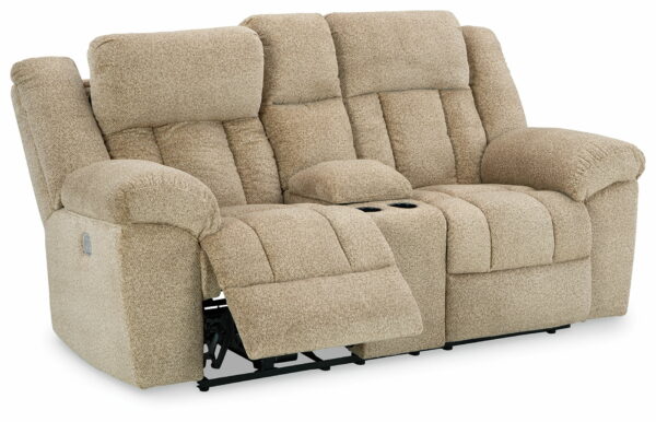 Tip-off - Power Reclining Loveseat With Console / Adj Headrest - Image 21