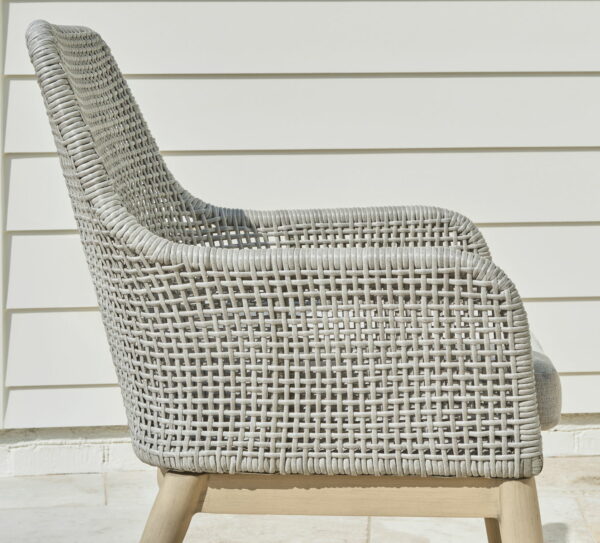 Seton Creek - Gray - Arm Chair With Cushion (Set of 2) - Image 9