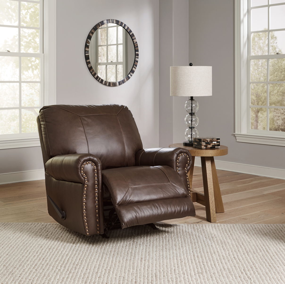 Colleton - Rocker Recliner - Dark Brown - Image 7