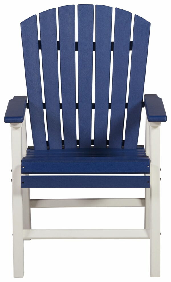 Toretto - Blue / White - Arm Chair (Set of 2) - Image 2