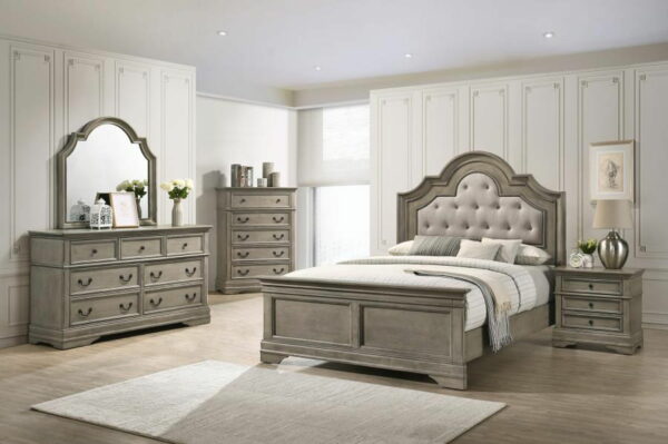Manchester - 7-drawer Dresser With Mirror - Wheat - Image 7