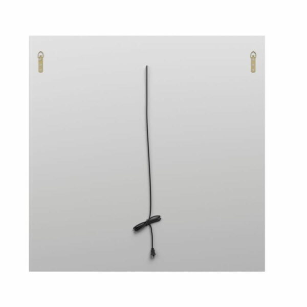 Theresa - Led Wall Mirror - Silver And Black - Image 5