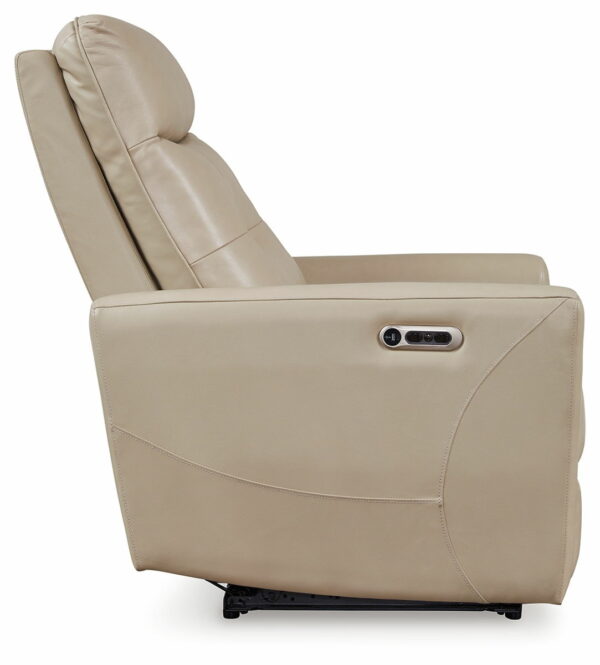 Pisgham - Sand - Power Recliner With Adj Headrest - Image 7