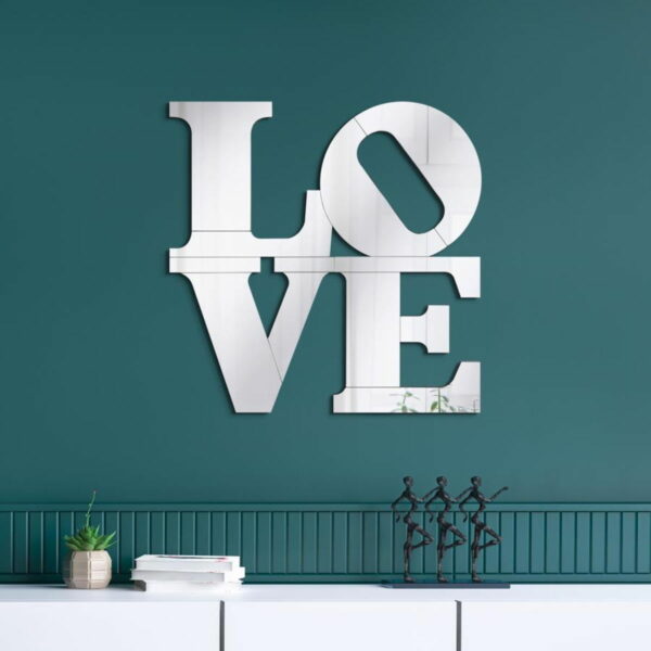 Keiran - Letter Shaped Wall Mirror - Image 3
