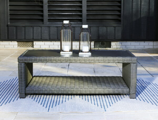 Elite Park - Gray - Rectangular Cocktail Table - Image 5