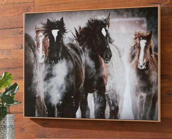 Chaseburn - Brown / Black / White - Wall Art - Image 3