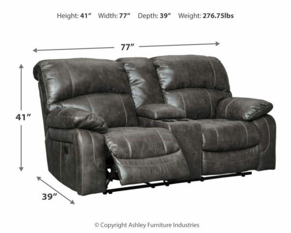 Dunwell - Power Reclining Loveseat - Image 7