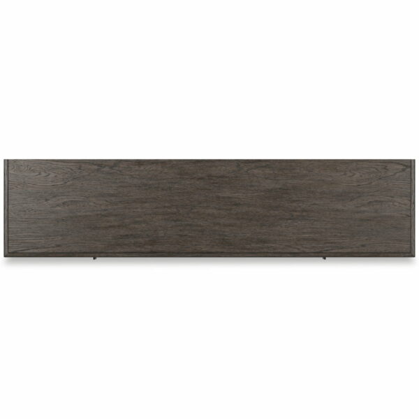 Montillan - Grayish Brown - 84" TV Stand With Electric Fireplace - Image 6