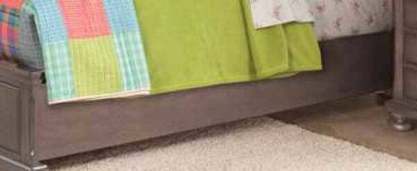 Allegra - 3/3 Twin Bed - Pewter - Image 3