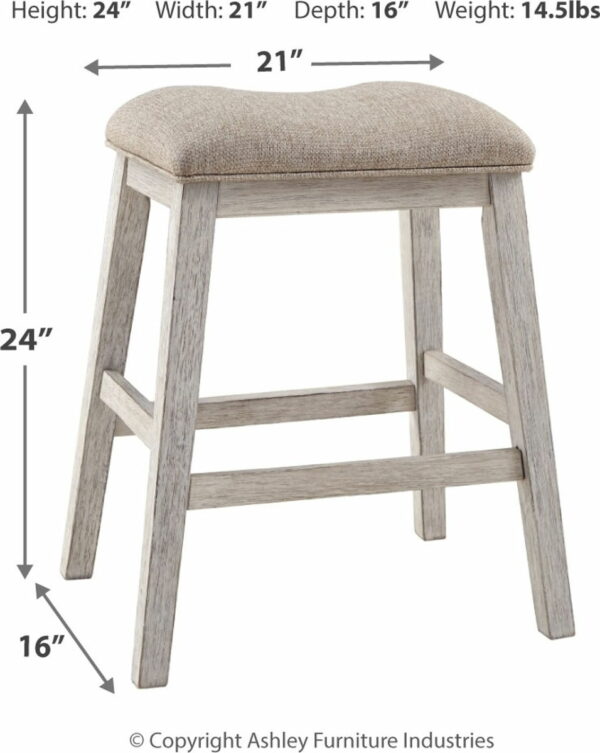 Skempton - Rectangular Counter Table With Storage Set - Image 11