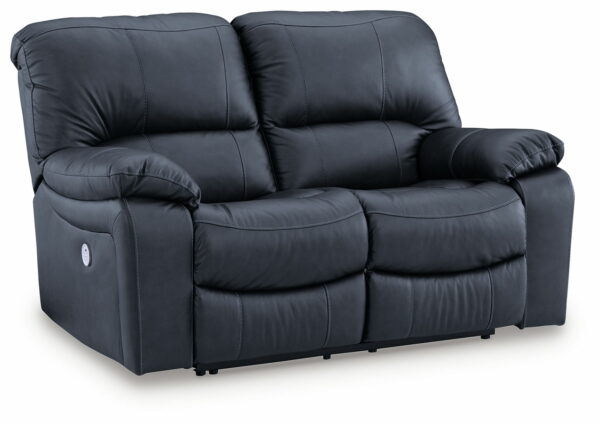 Leesworth - Ocean - 3 Pc. - Power Reclining Sofa, Power Reclining Loveseat, Power Rocker Recliner - Image 8