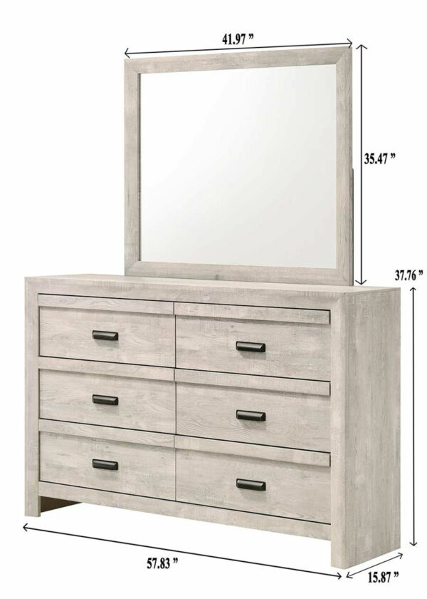 Valor - Dresser - Antique White - Image 2