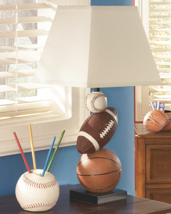 Nyx - Orange - Poly Table Lamp - Image 10