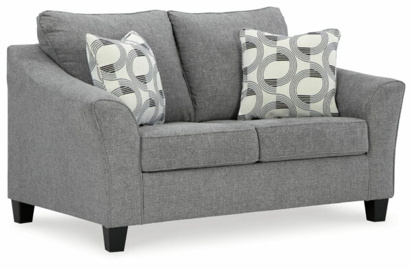 Mathonia - Smoke - Loveseat - Image 4