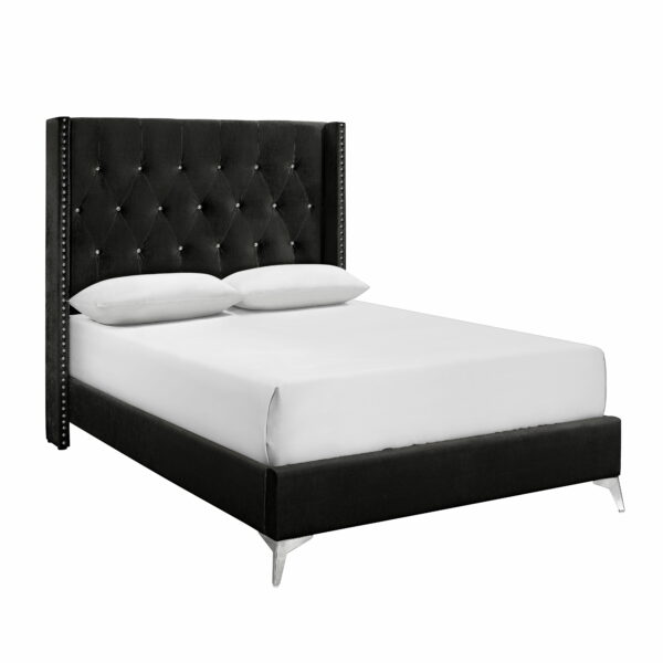 B3365-435- Huxley - 4/6 Full Side Rails - Black (New Classic)