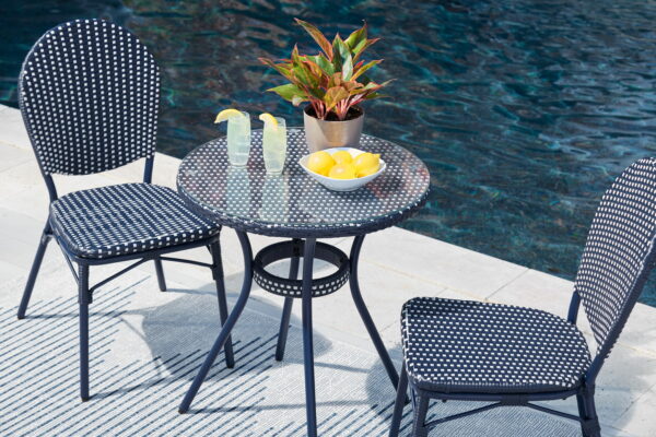 Odyssey Blue - Blue - Chairs W/Table Set (Set of 3) - Image 8