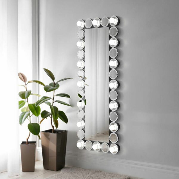 Aghes - Rectangular Wall Mirror With Led Lighting Mirror - Image 6